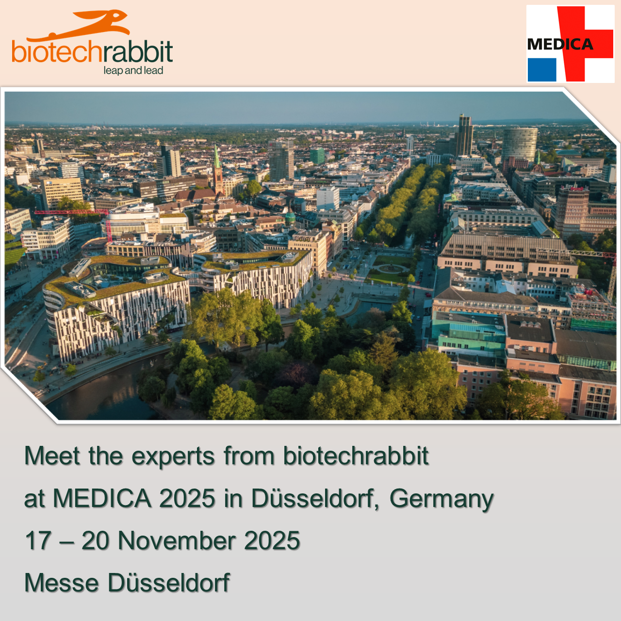 invitation to meet biotechrabbit at ESCMID 2025
